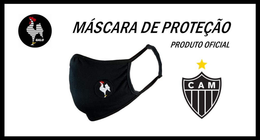 Onde comprar máscara de proteção do atlético mineiro